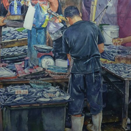 talipapa / Market, 21 x 29 inches, available